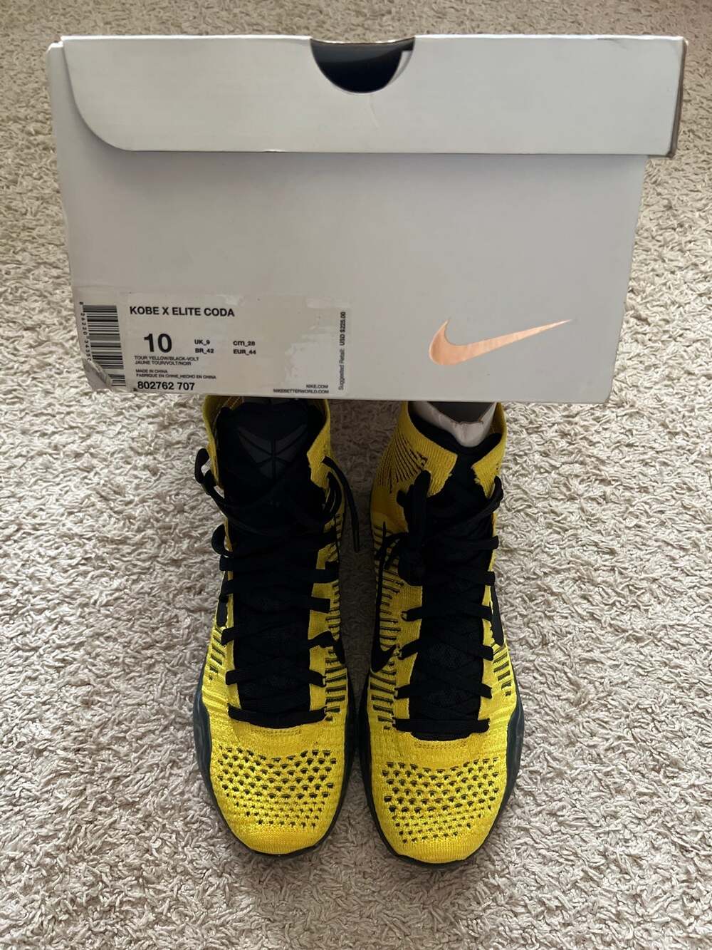 Nike Kobe 10 Elite High Opening Night Size 10 US Men's